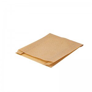Compostable Chips Snack Cookie Brown Kraft Paper Packing Bags