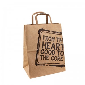 paper bags with your own logo brown kraft ppaper shopping bag with logo small paper bag custom logo paper bags