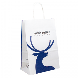 paper shopping carry bags white paper bag luxury custom brown paper bags with handles paper kraft bag
