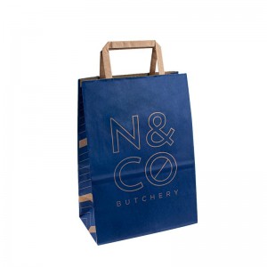 kraft bag promotional party packaging pink luxury paper bag with your own logo