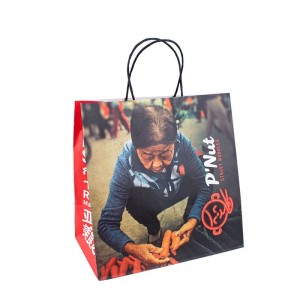 paper bags custom own retail paper bags bolsas paper shopping carry bags