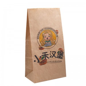 Embossing Kraft Paper Packing Bags Food Grade Material Uncoated Lining