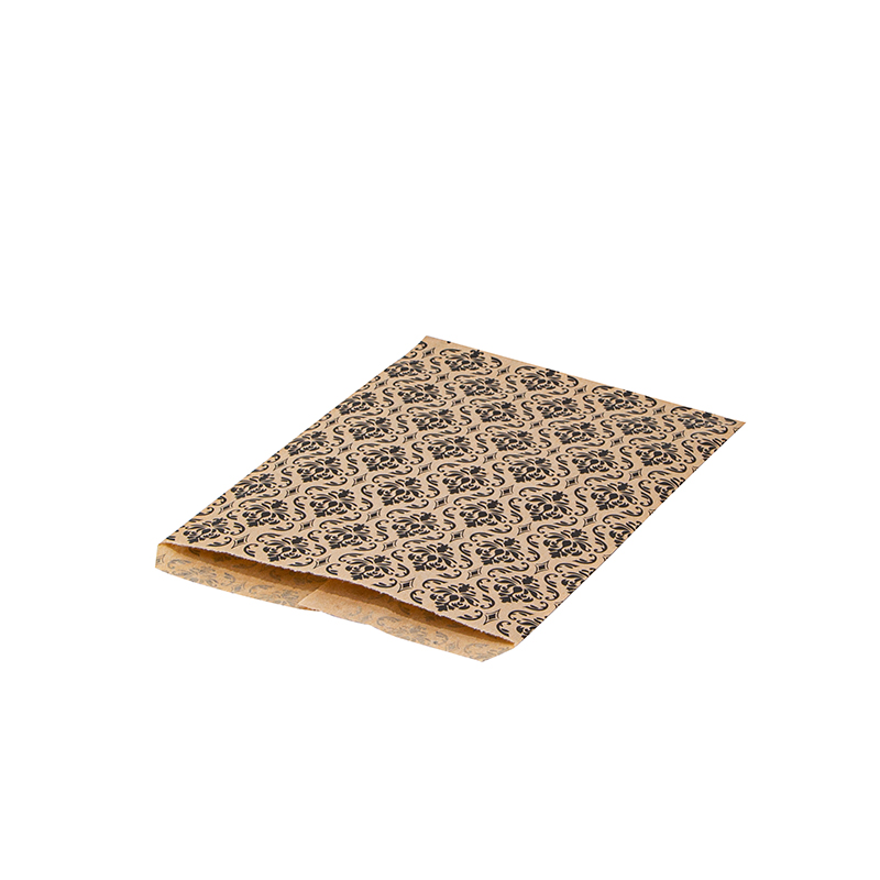 OEM Printing Oil Resistant Grease Resistant Waterproof Kraft Paper Bag